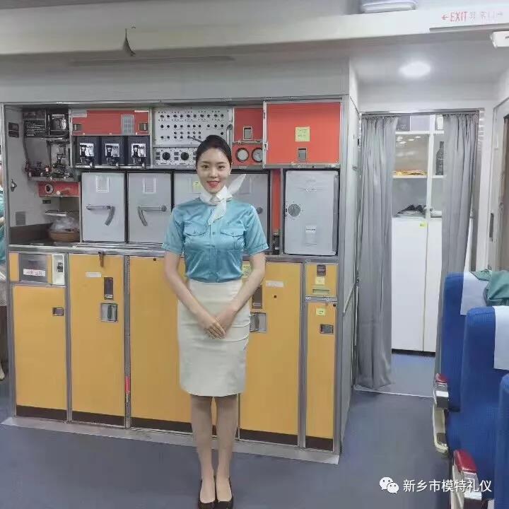 大韩航空的美丽空姐|赵又臻