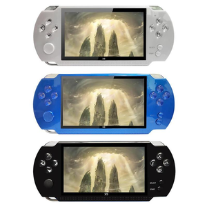Video Retro Game Console X9 Handheld Game Player for PSP Viat Retro Games 5.0 inch Screen TV Out with Mp3 Movie Camera
