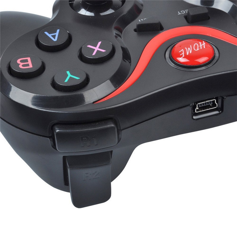 Android Gamepad T3 X3 Wireless Joystick Game Controller BT3.0 Joystick for Mobile Phone Tablet TV Box Holder