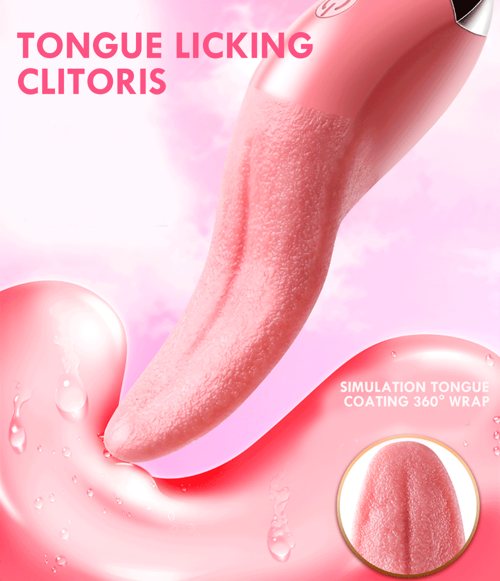 Adult Sex Toys For Women | Realistic Tongue Licking Vibrator