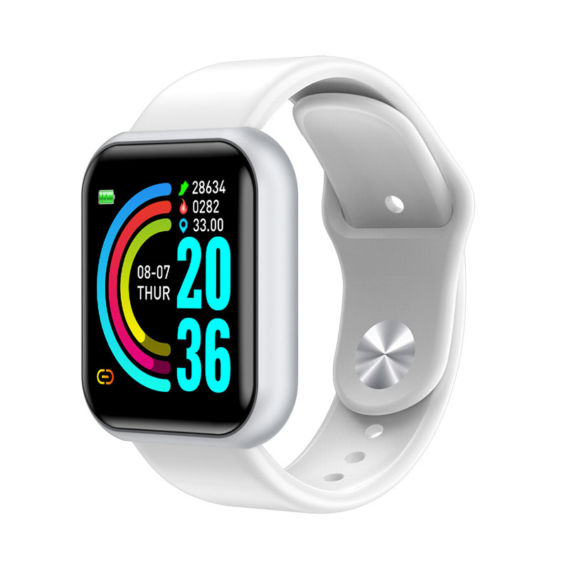Y68 Smart Watch Women D20 Fitness Tracker Waterproof Heart Rate Monitor Men Sport Smart watch Bracelet for IOS Android