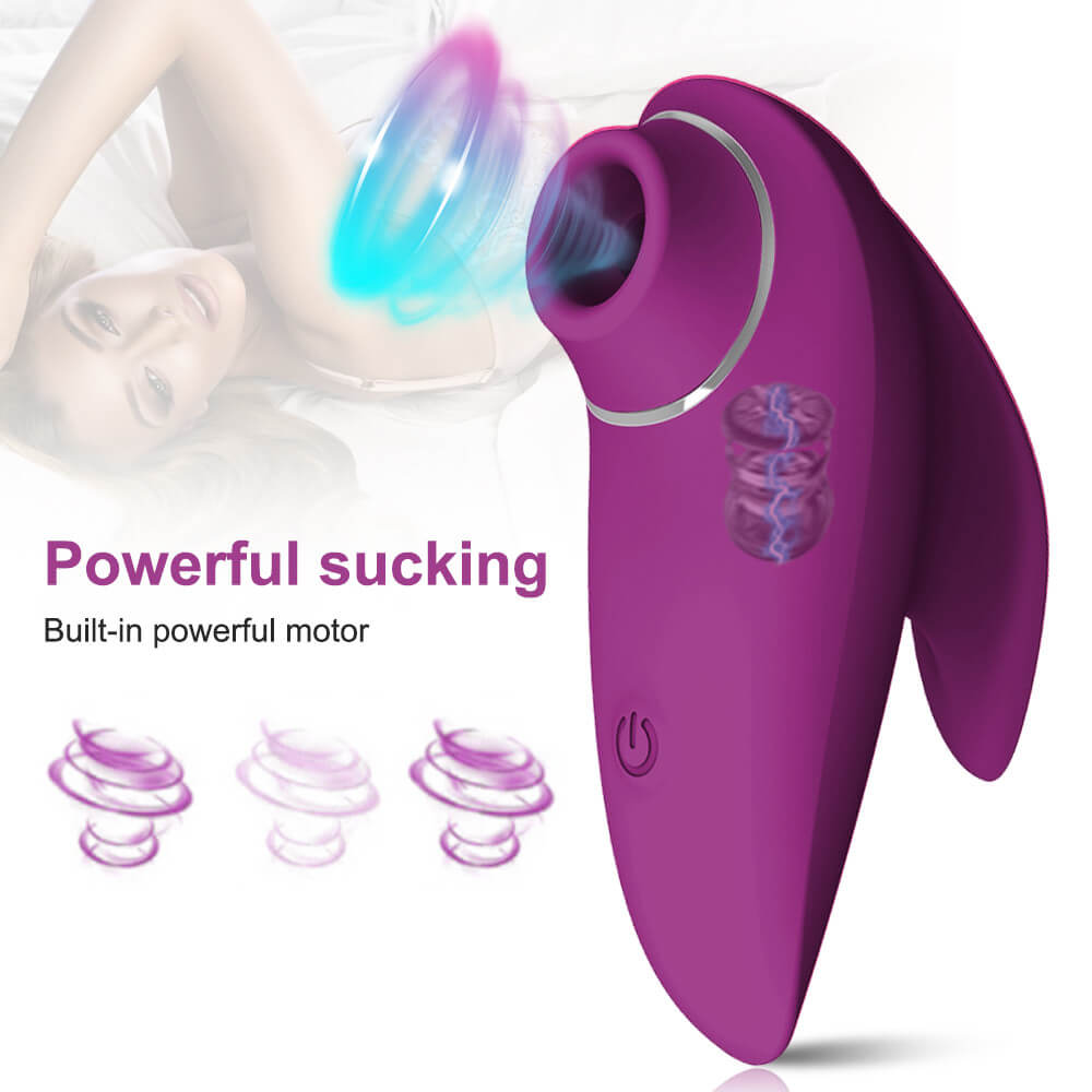 Clitoral Stimulator - Clit Sucking Vibrators Female Sex Toys,Purple