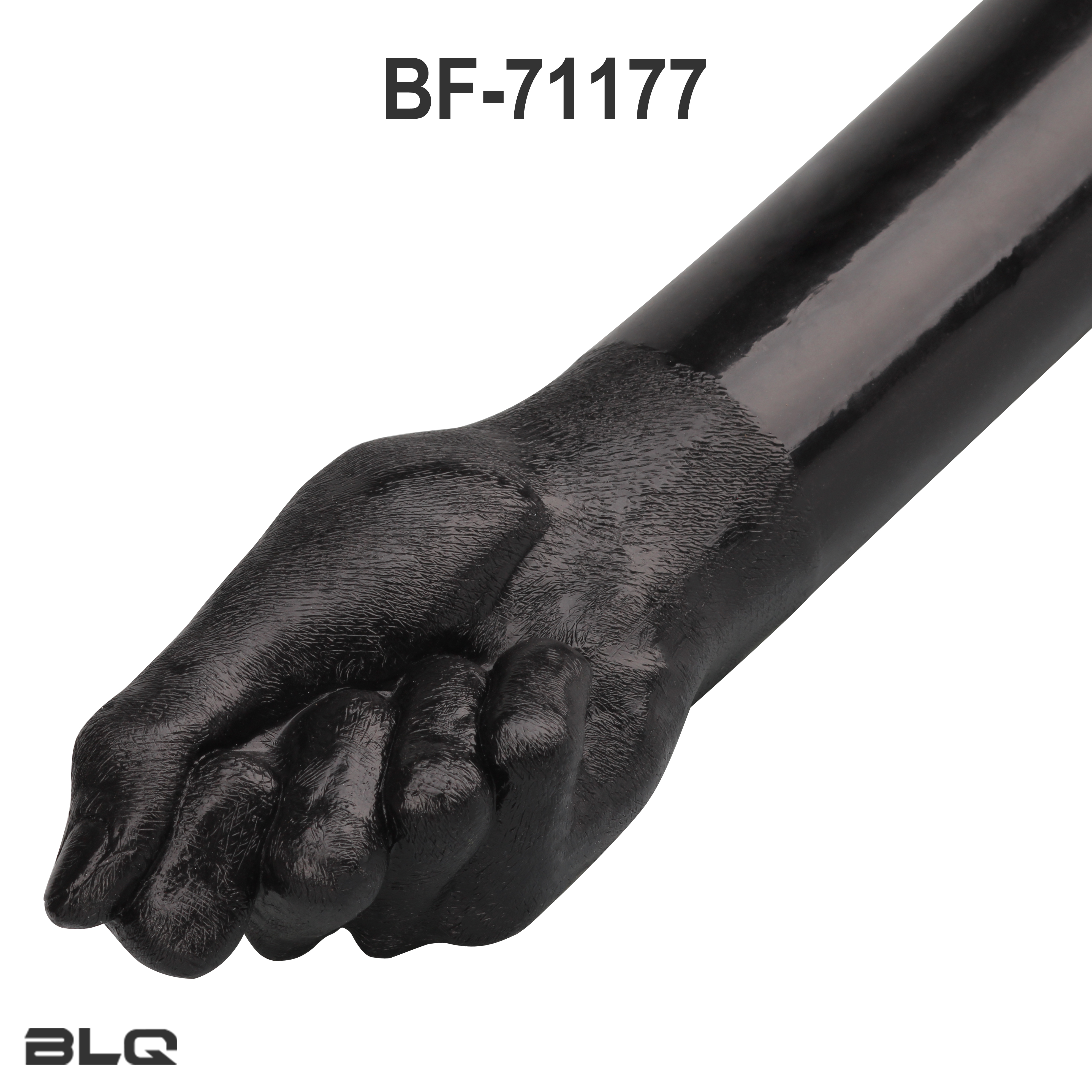 Double Ended Fisting Hands for Extreme Sex Big Black Dildo